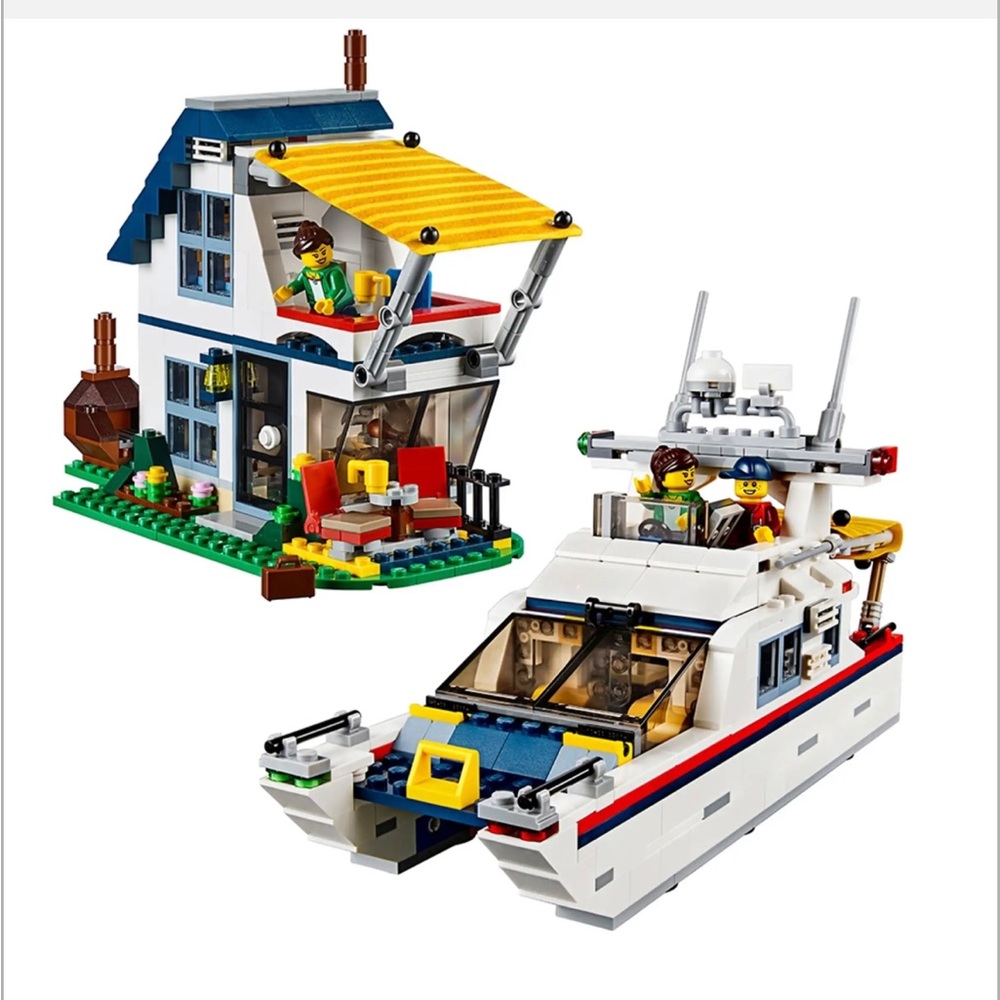 NIB LEGO 31052 Creator Vacation Getaways RV Boat bear house retired set bundle! - Picture 7 of 9